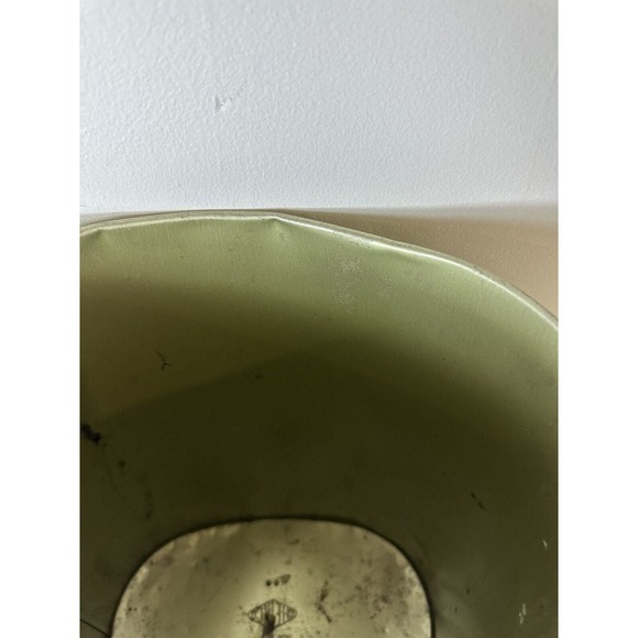 Vintage Chein Co Metal Trashcan Early American Craftsman - Picture 9 of 11